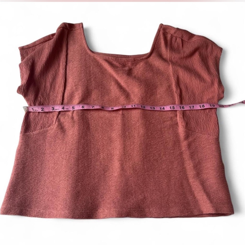 Madewell Ottoman Jacquard Square-Neck Top - Picture 5 of 7